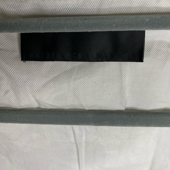 Haider Ackermann Diamond-quilted wool-twill bomber jacket, Size Medium - Picture 2 of 4